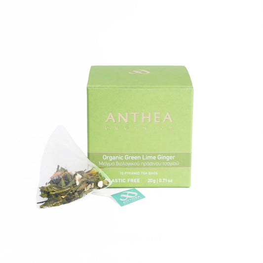 Organic Lime Ginger Tea - Tea Bags 10pcs