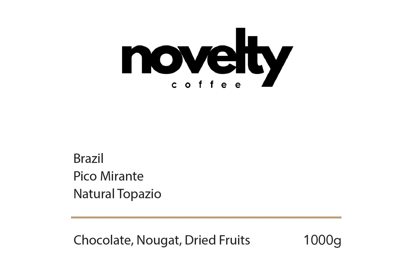Brazil - Pico Mirante 1000g