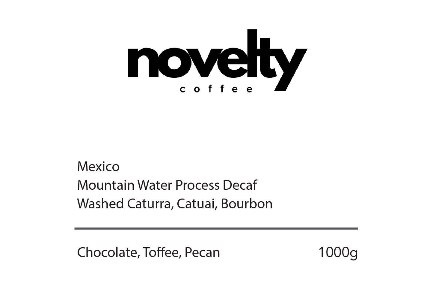 Mexico - Decaf MWP 1000g