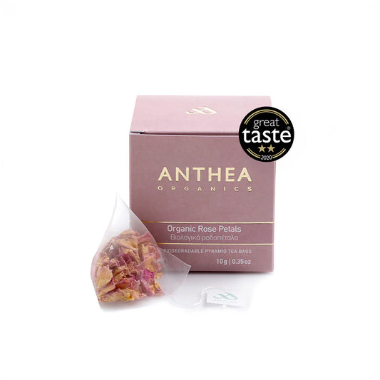 Organic Rose Petals Tea - Tea Bags 10pcs